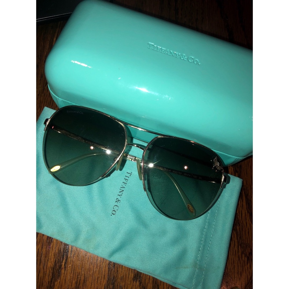 Tiffany and Co sunglasses, dragonfly embellishment